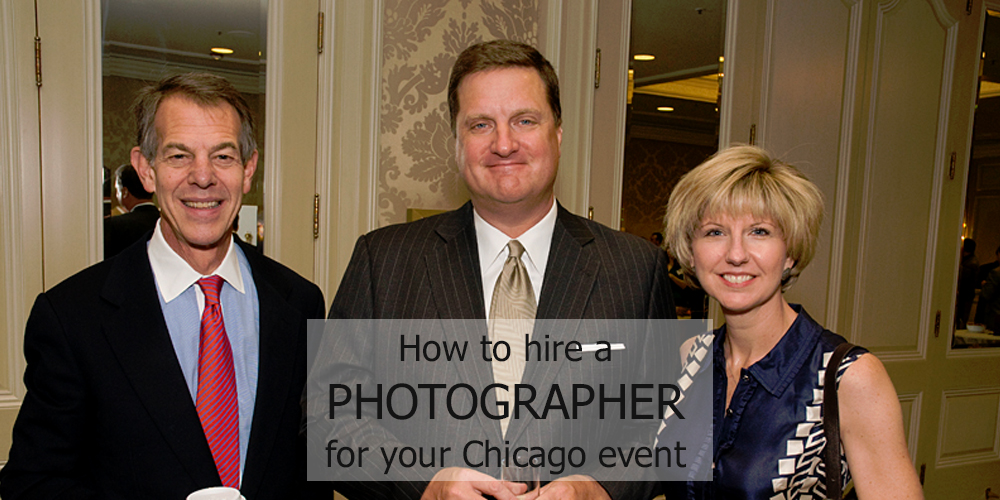 hire a photographer for chicago event